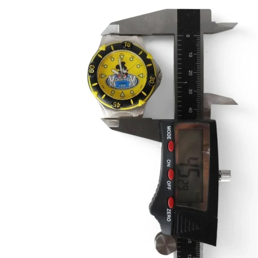 Disney‎ Time Works Vintage Y2K Mickey's Gym Watch (NO BANDS and Needs Battery)
